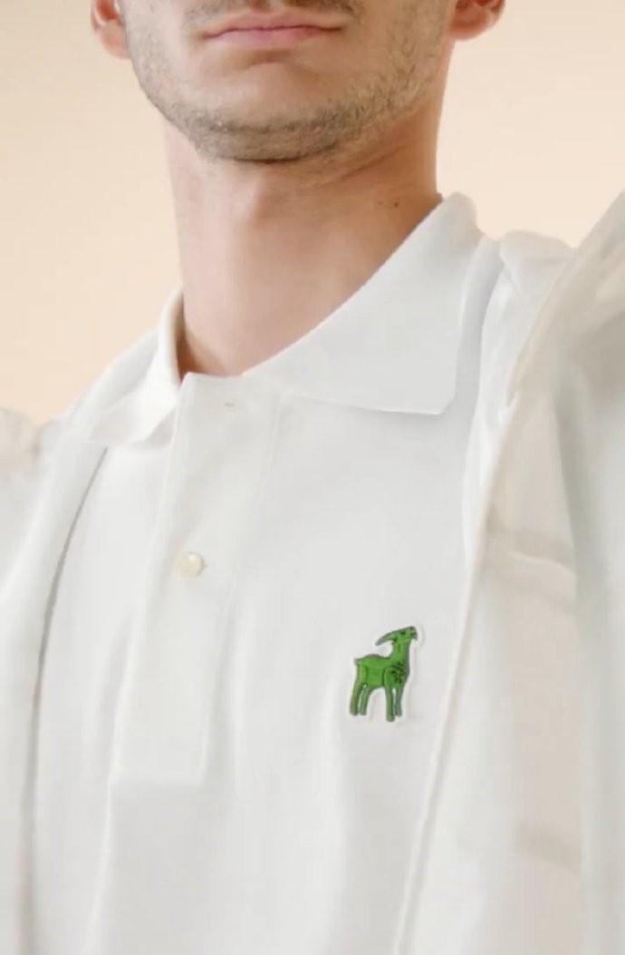 华体会官网-为致敬德约科维奇，Lacoste部分款式的鳄鱼标将改为山羊标